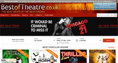 Desktop Screenshot of bestoftheatre.co.uk